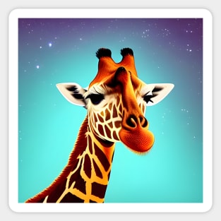 Beautiful Giraffe Sticker